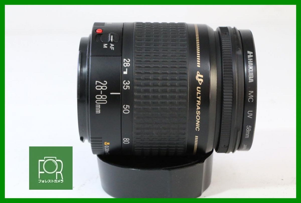 点検済 キヤノン Canon EF 28-80mm F3.5-5.6 III USM 前後キャップ付き E352