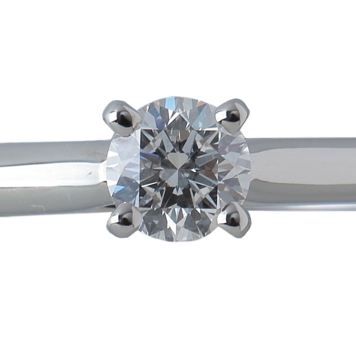 カルティエ  ソリテール カルティエ ソリテール リング ダイヤ0.31ct G-VVS1-3EX #51 Pt950