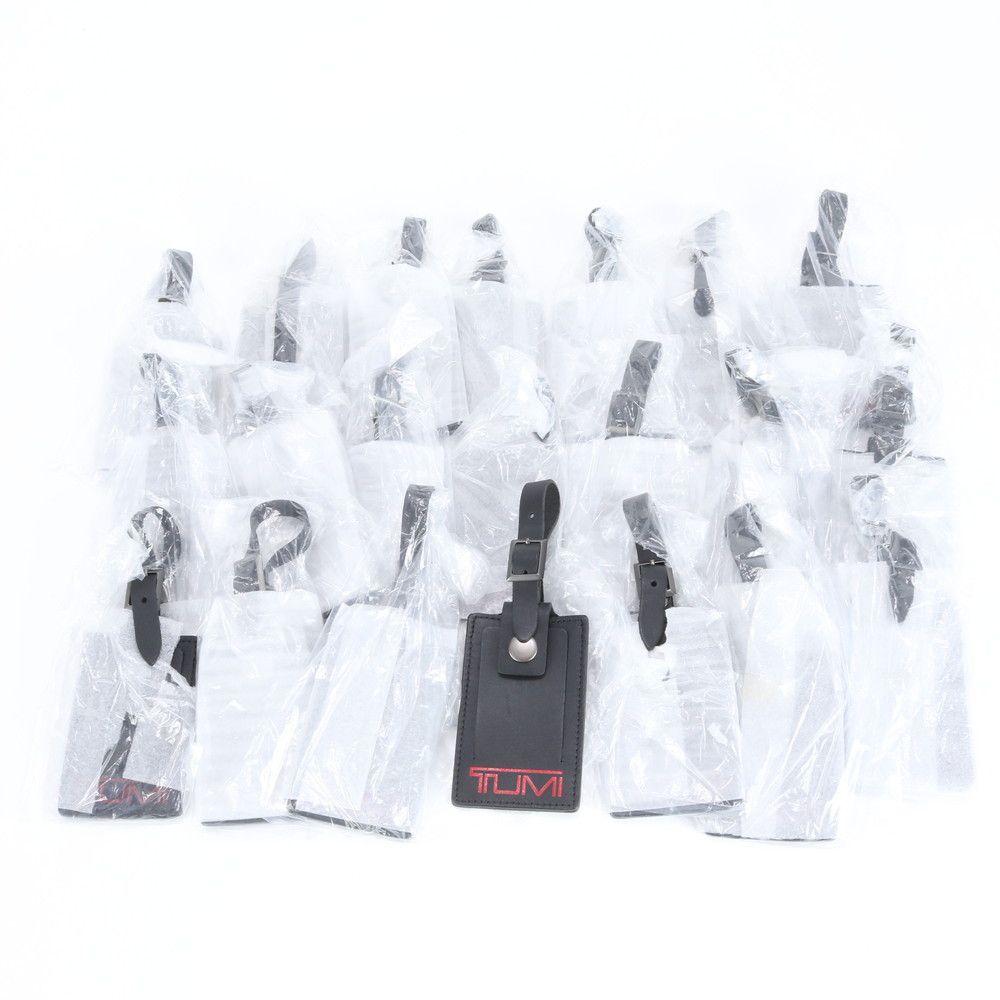 まとめ 21点 セット TUMI トゥミ スーツケース ネーム タグ ビジネス バッグ 紳士 キャリー ブラック 黒 メンズ EUE CS12-5