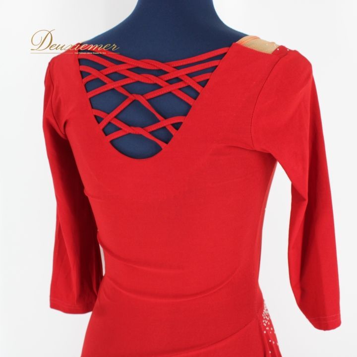 社交ダンス 衣装 ラテン ドレス ワンピース パーティ衣装 女性用