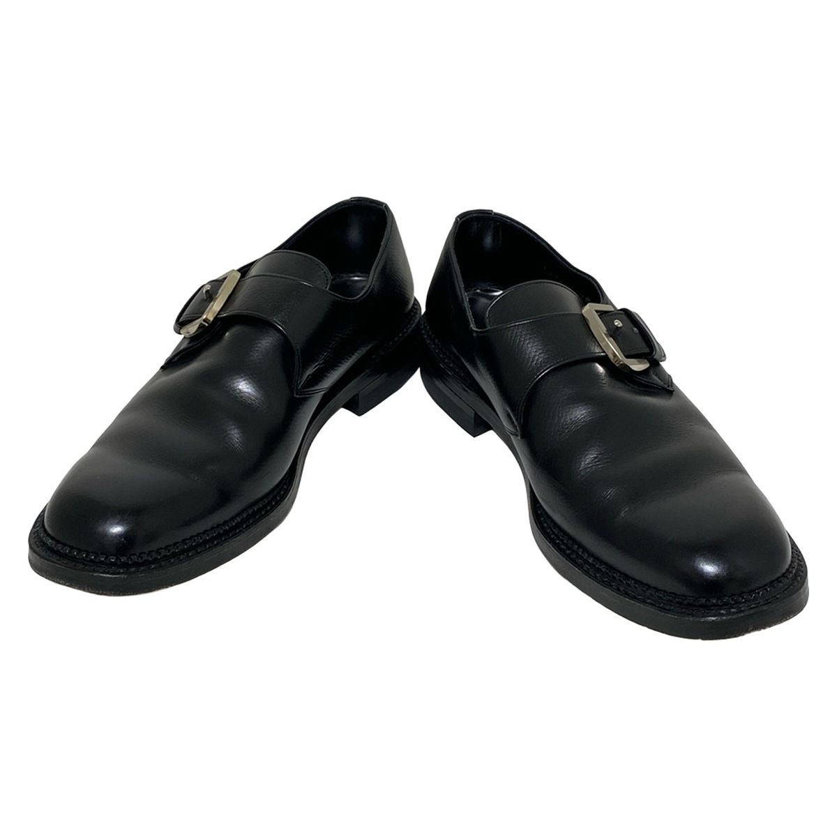 REGAL リーガル シューズ 24 1 2 EE メンズ - 黒 バックル レザー