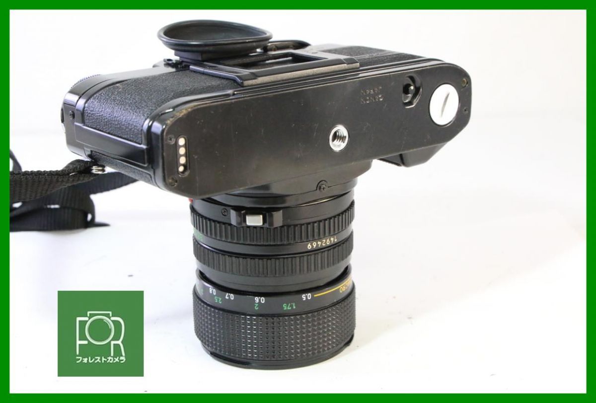 点検済 キヤノン Canon A-1 NEW FD 35-70mm F3.5-4.5 シャッター全速露出計絞り完動 若干なきあり 割れなし 5767
