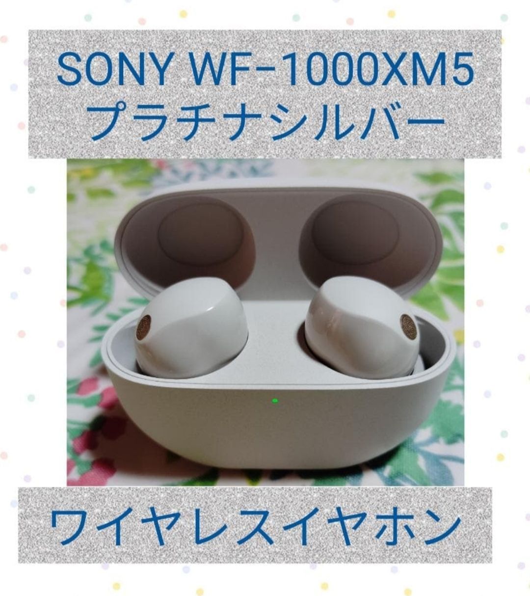 SONY ワイヤレスイヤホン WF-1000XM5 プラチナシルバー ミニレビュー