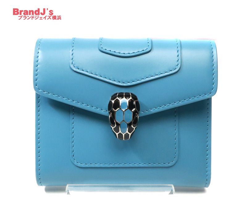 未使用級✨　ブルガリ　セルペンティ　フォーエバー　スネーク　財布　ウォレット 未使用 ブルガリ セルペンティ フォーエバー 三つ折り財布 スネーク