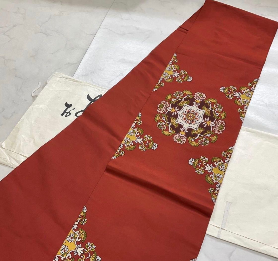 kimono+one○kimonoarisa○送料無料○厳選○龍村平蔵○天平八稜華文錦