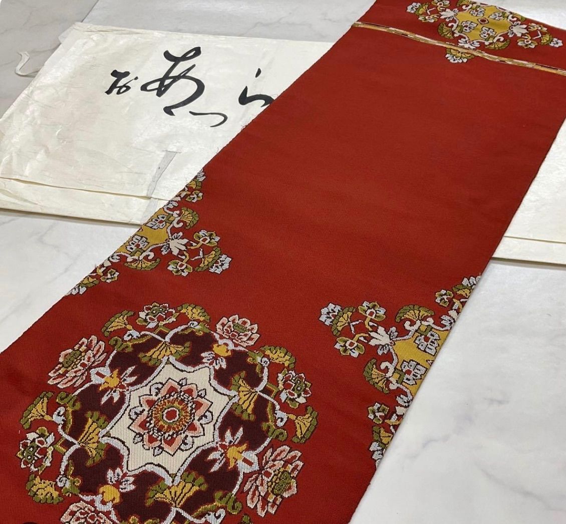 kimono+one○kimonoarisa○送料無料○厳選○龍村平蔵○天平八稜華文錦