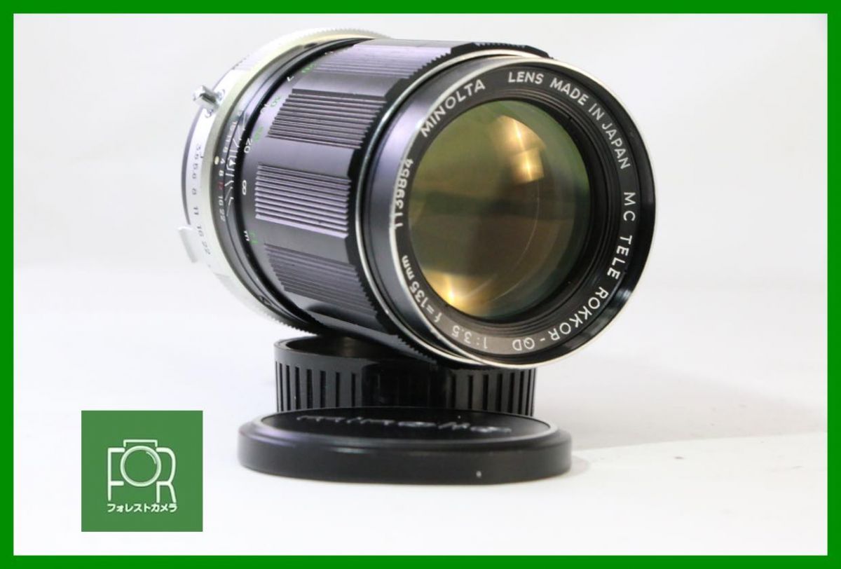 点検済 ミノルタ MINOLTA MC TELE ROKKOR-QD 135mm F3.5 11277