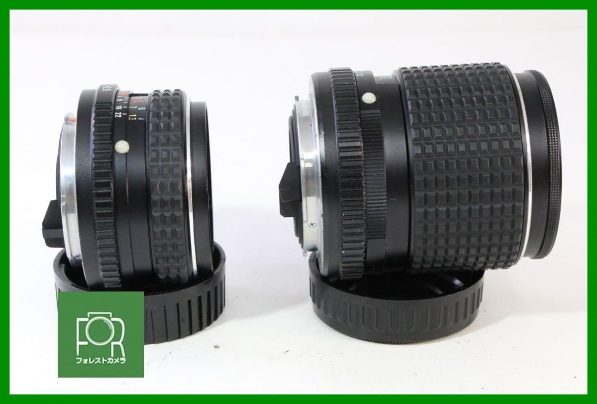 点検済 ペンタックス SMC PENTAX-M 35mm F2.8 135mm F3.5 Kマウント 絞り完動 11262