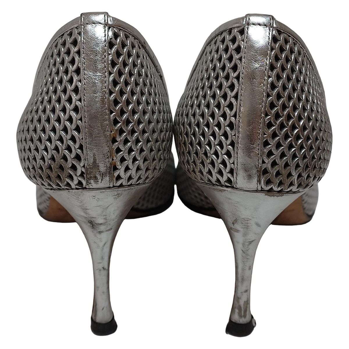 sergio rossi(セルジオロッシ) パンプス 37 レディース - シルバー