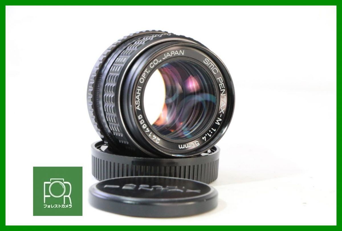 点検済 ペンタックス SMC PENTAX-M 50mm F1.4 Kマウント AB936