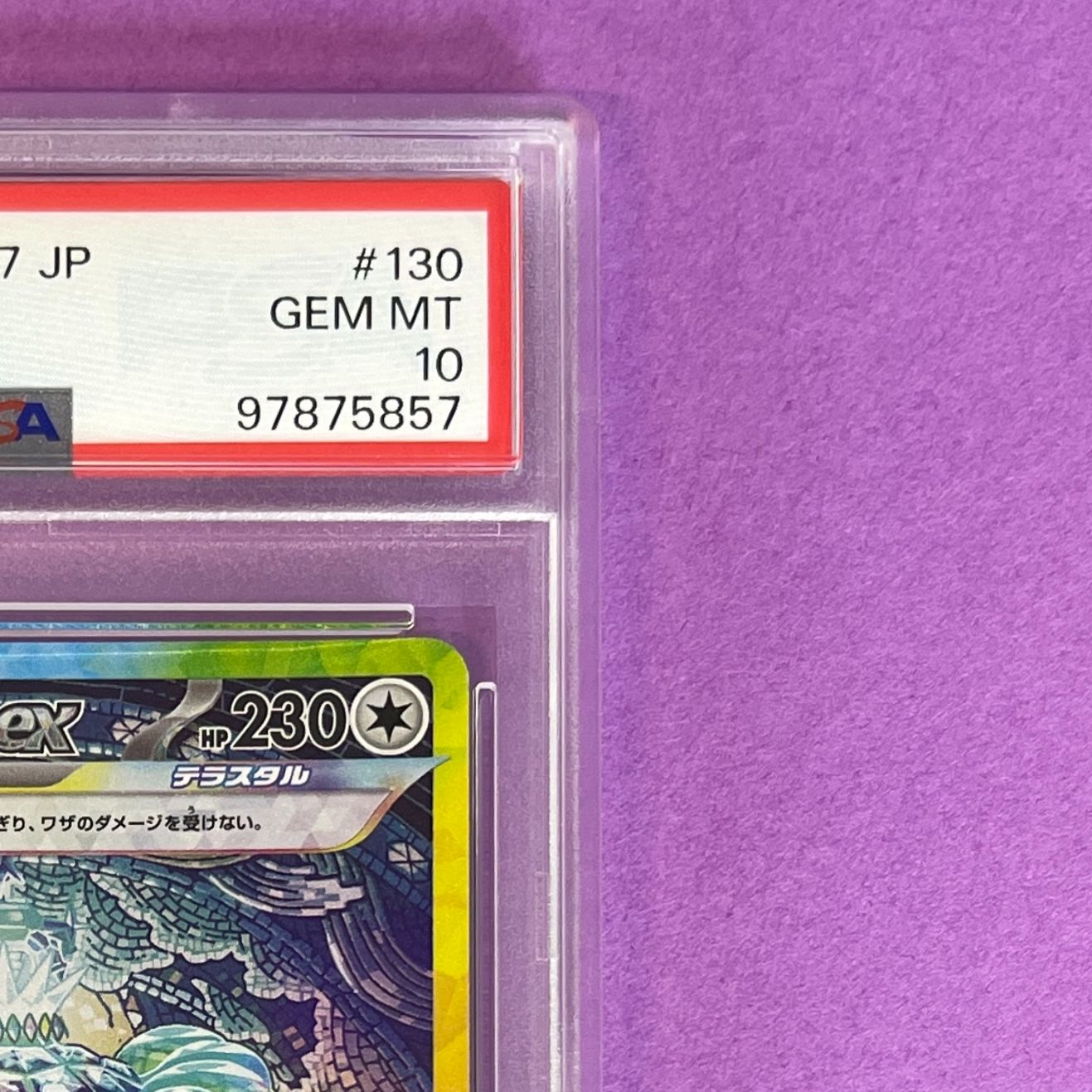 PSA10】 テラパゴスex sv7 130/102 SAR ポケモンカード [ステラ