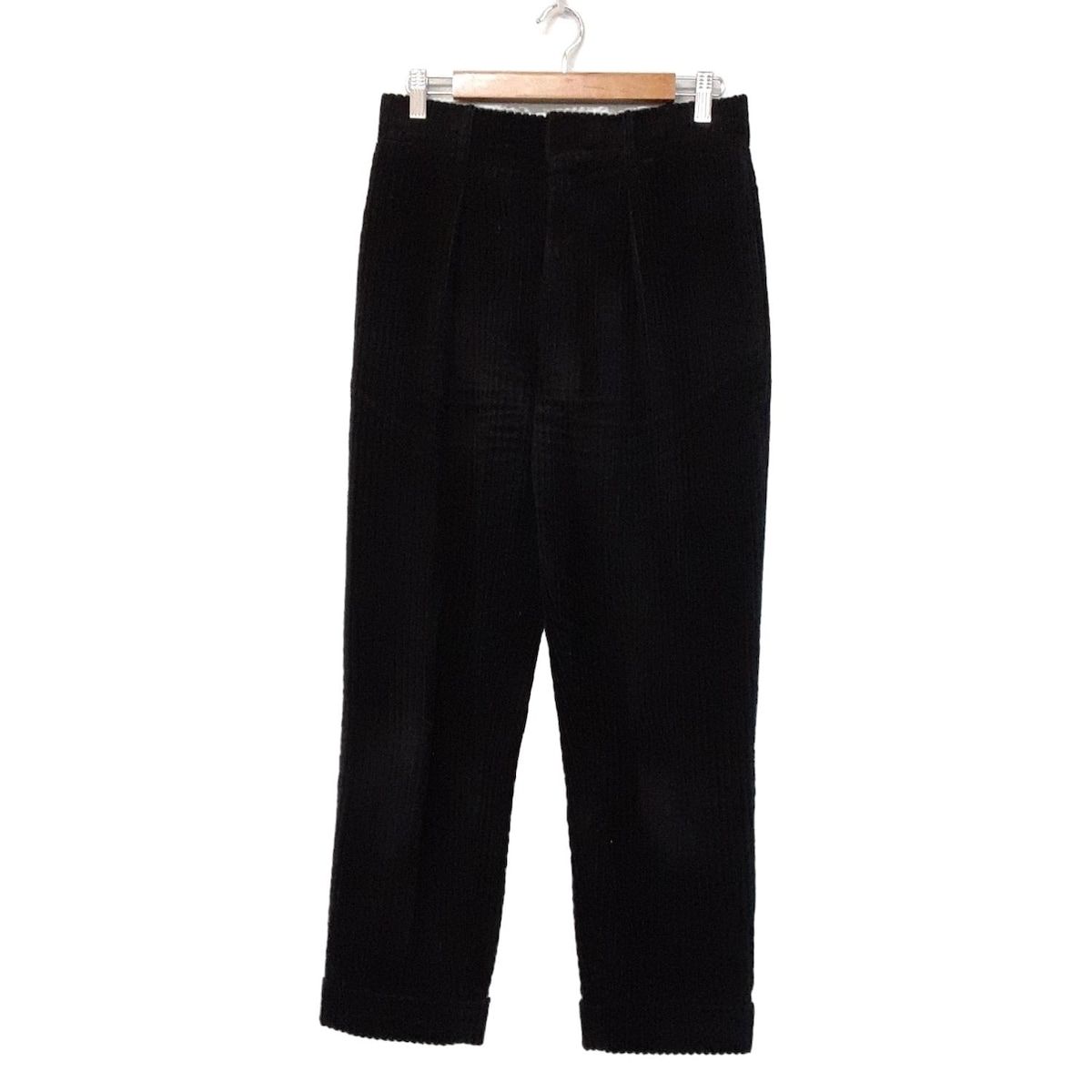 SAINT LAURENT PARIS サンローランパリ パンツ サイズF 36 レディース - 582281 黒 フルレングス コーデュロイ