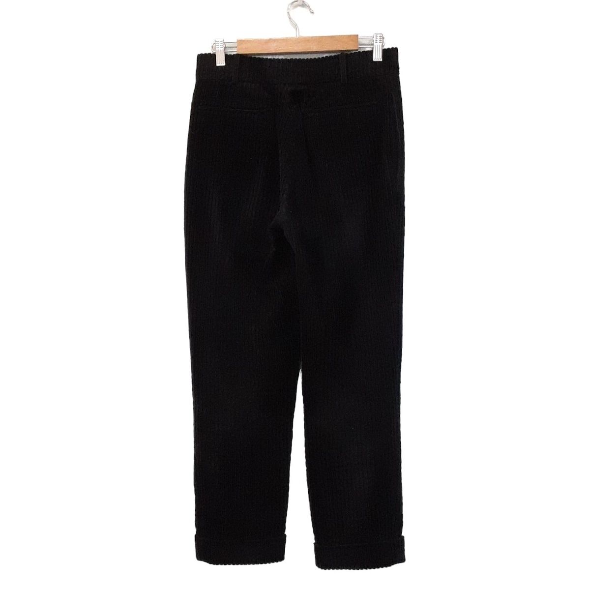 SAINT LAURENT PARIS サンローランパリ パンツ サイズF 36 レディース - 582281 黒 フルレングス コーデュロイ