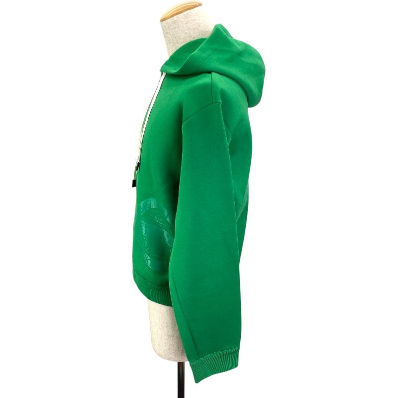 ルイヴィトン新品未使用タグ付⭐︎サイズM⭐︎グリーンパーカーLVスタンプ ルイヴィトン新品未使用タグ付⭐︎サイズM⭐︎グリーンパーカーLV