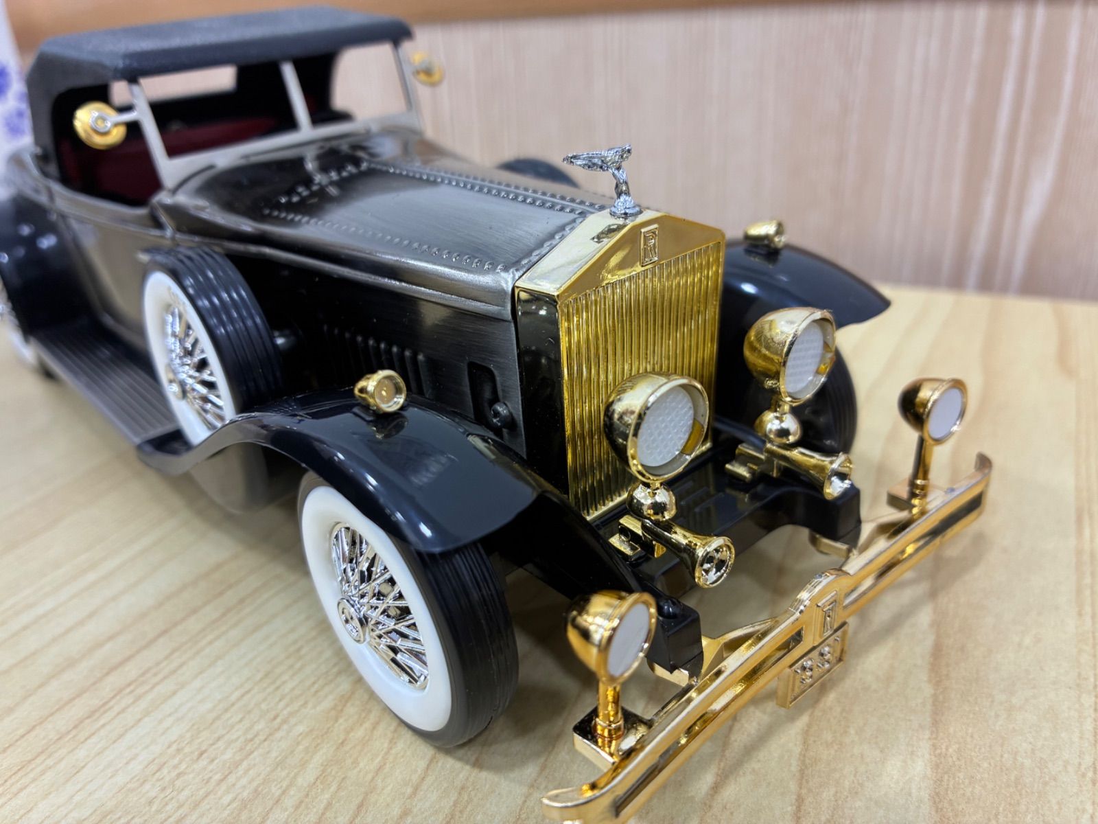 ◯【未使用】昭和レトロ クラシックカーラジオ ロールスロイス1931年型