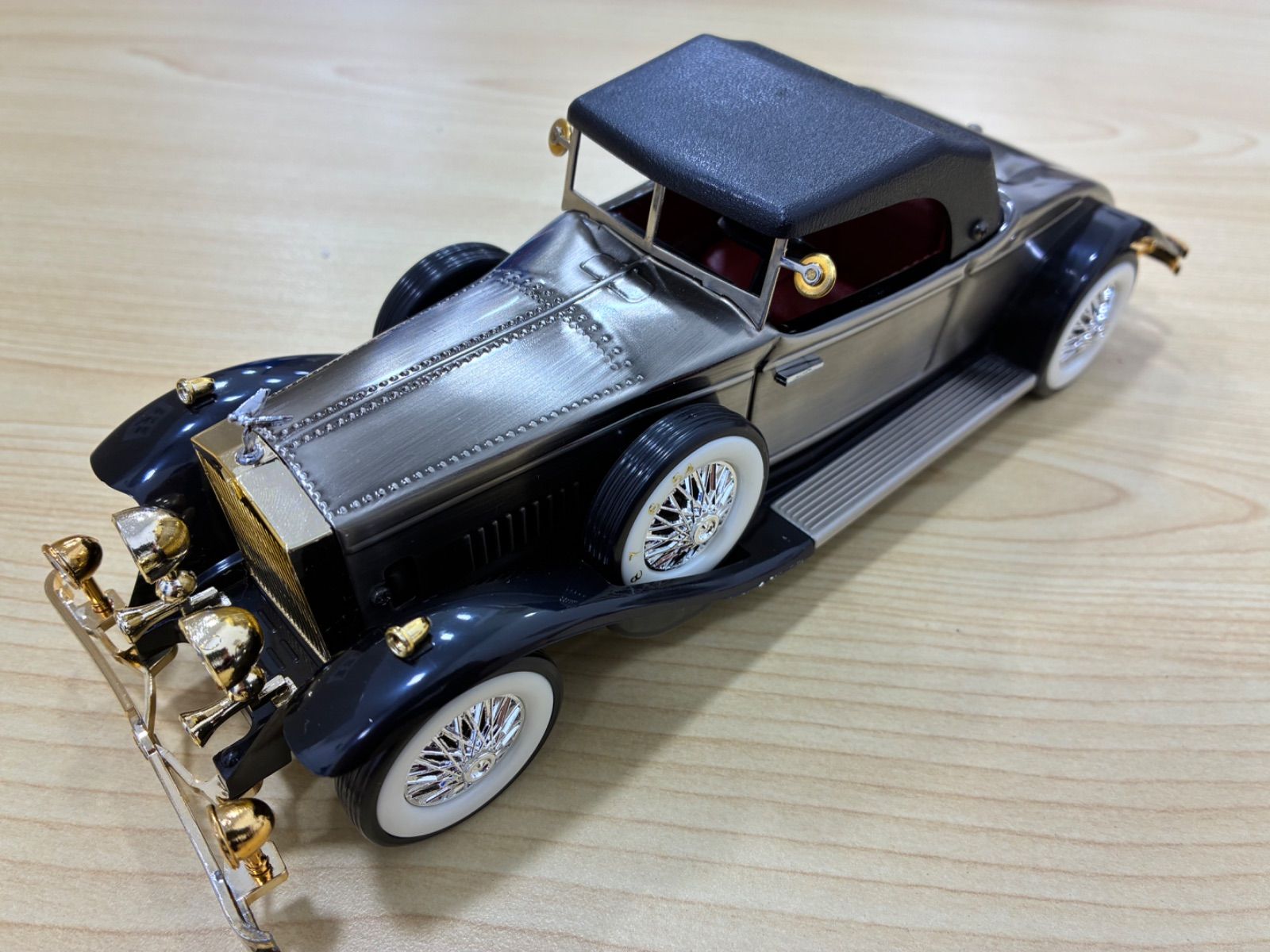 ◯【未使用】昭和レトロ クラシックカーラジオ ロールスロイス1931年型