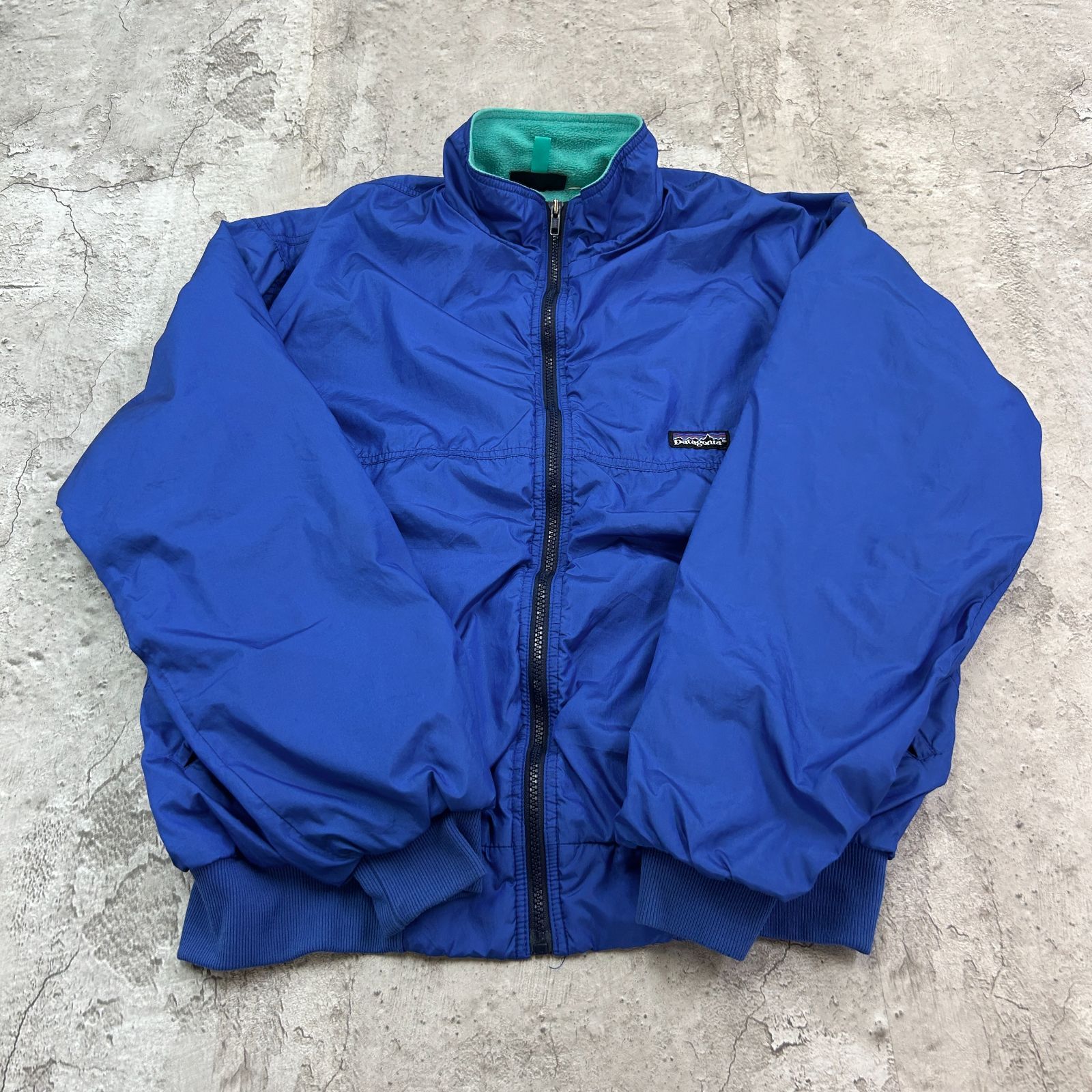 80s〜 USA製 patagonia パタゴニア シェルドシンチラジャケット