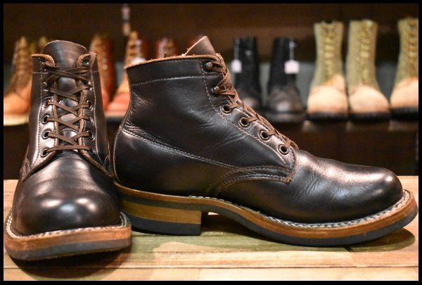 セミドレス ホワイツブーツ] WHITE'S BOOTS 2332-C SEMI DRESS ブラック ワックス