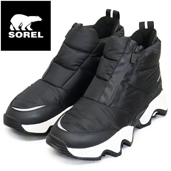 SOREL ソレル WMS NL 5044 キネティックインパクト パフィージップウォータープルーフブーツ レディース SRL 143 US 7 約24 0 cm