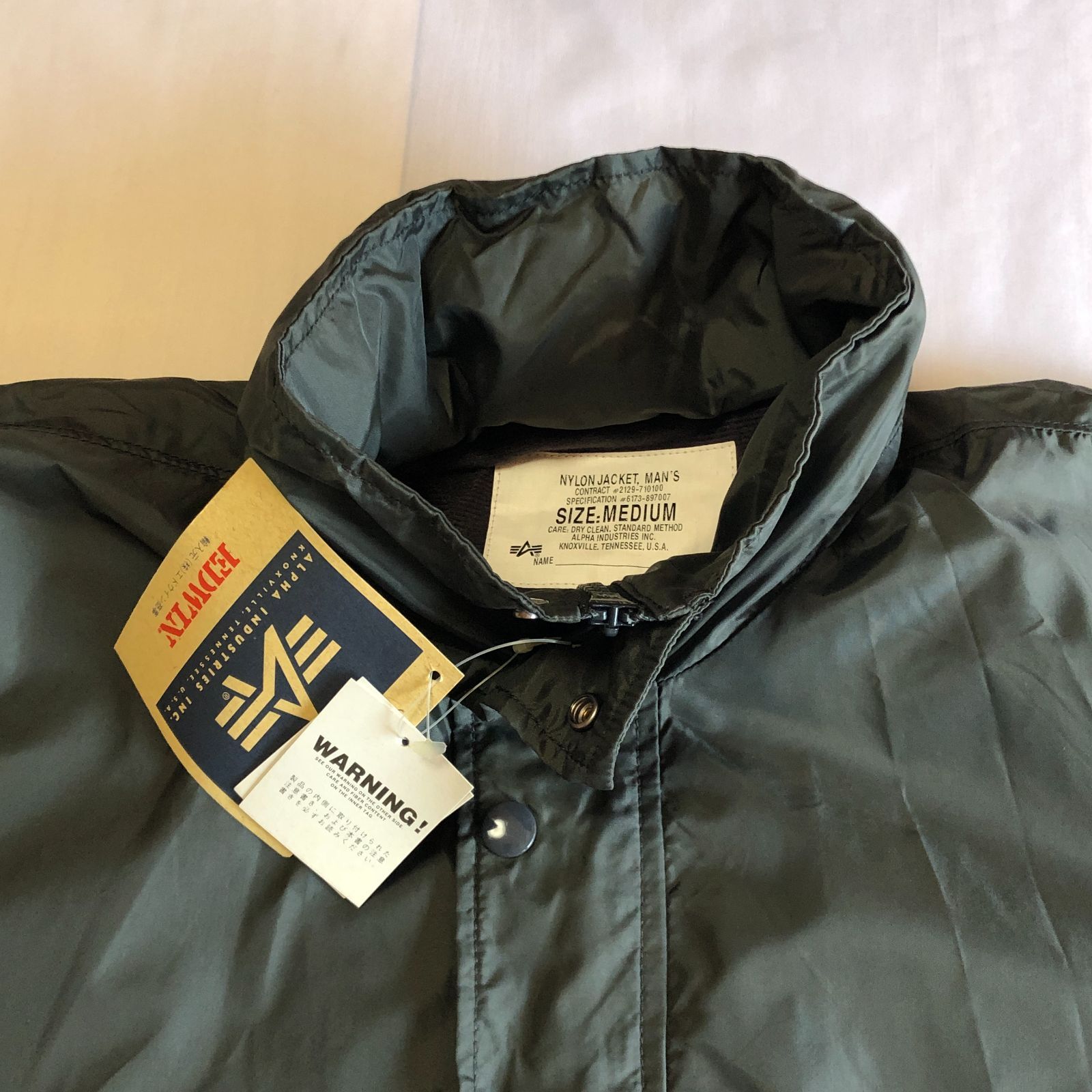 未使用【ALPHA INDUSTRIES／アルファインダストリーズ】コーチ 