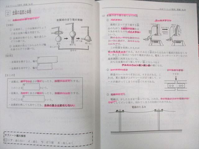 希学園 小4 オリジナルテキスト ベーシック理科 理科 ベーシック 問題