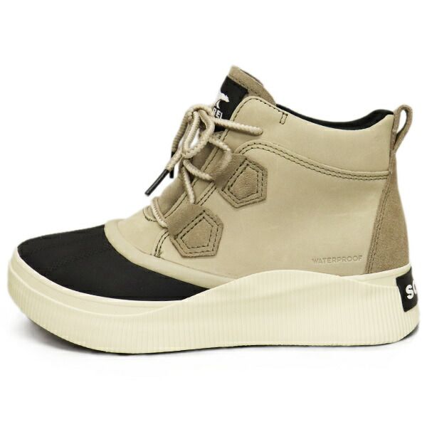  SOREL ソレル WMS NL 5153 アウトアンドアバウト4クラシック ウォータープルーフスニーカー レディース TAUPE BLACK SRL 146 US 7.5-約24.5 cm その他 靴