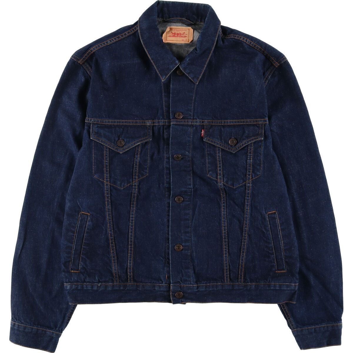 古着 濃紺 リーバイス Levi's ユーロモデル デニムジャケット Gジャン