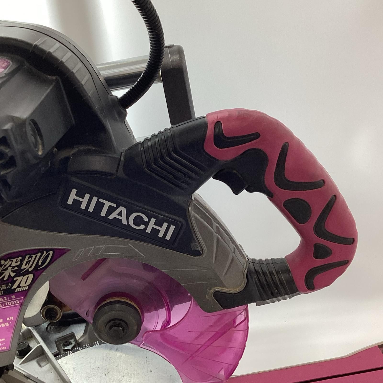 HITACHI 日立 スライド丸のこ C7RSHC バイオレット 本体のみ