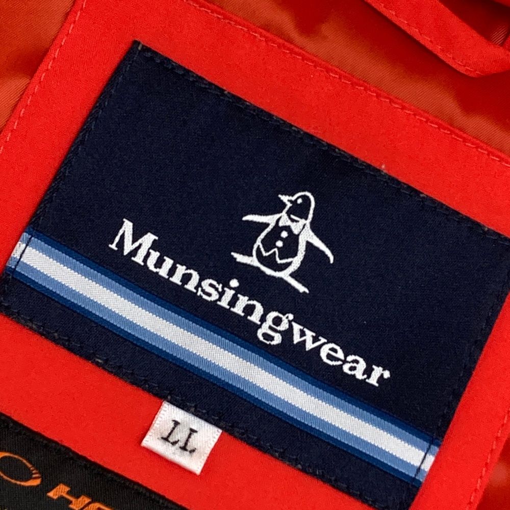サイズ：LL MUNSING WEAR マンシングウェア MGWOGK03 ダウン ジップ