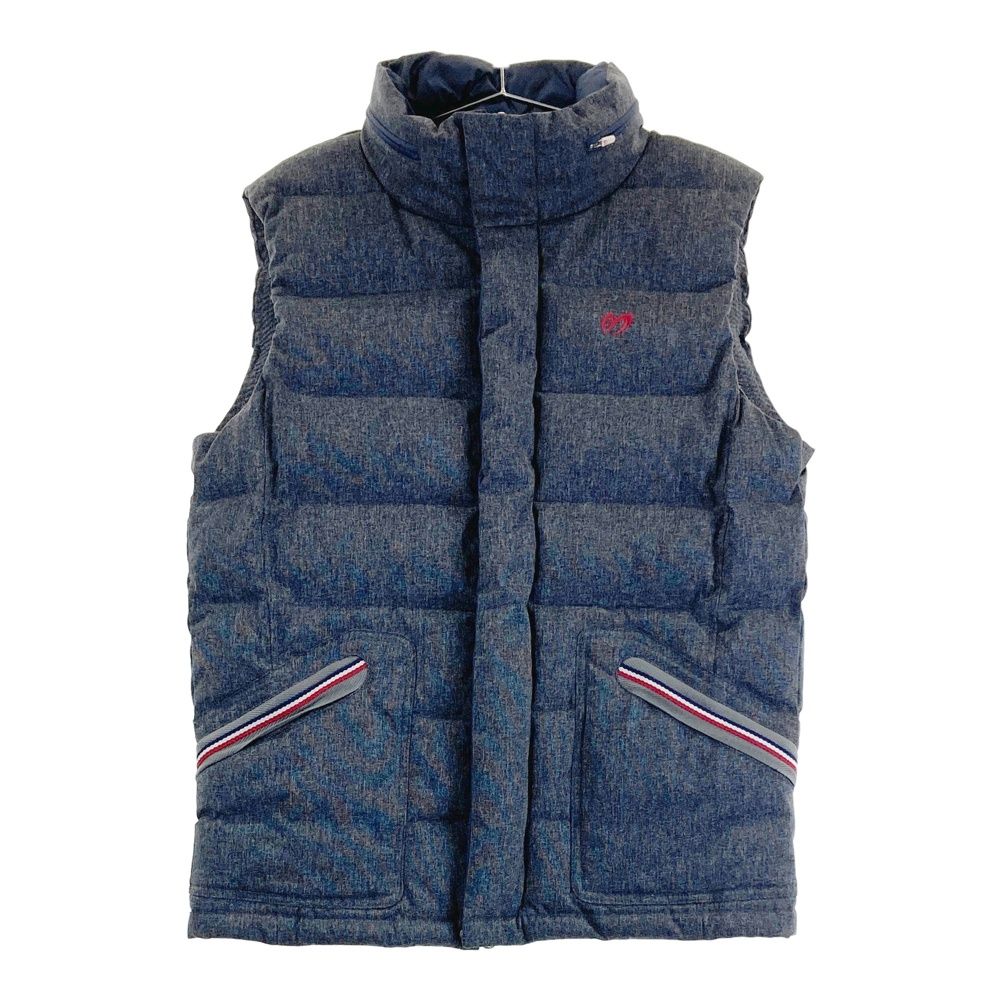 サイズ 5 MASTER BUNNY EDITION マスターバニーエディション 2WAY ダウン ジップベスト グレー系 240101557189 ゴルフウェア メンズ ストスト