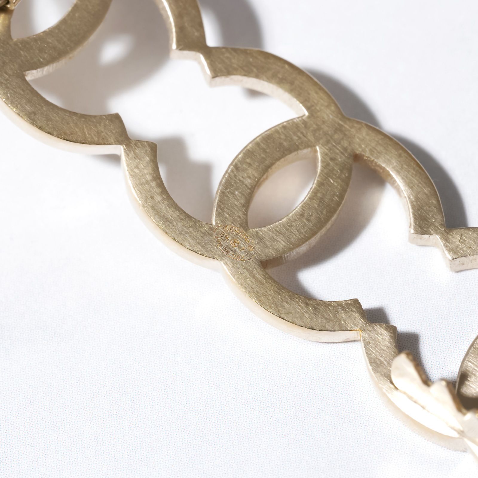 CHANEL シャネル ココマーク バレッタ A76259 ゴールド - メルカリ