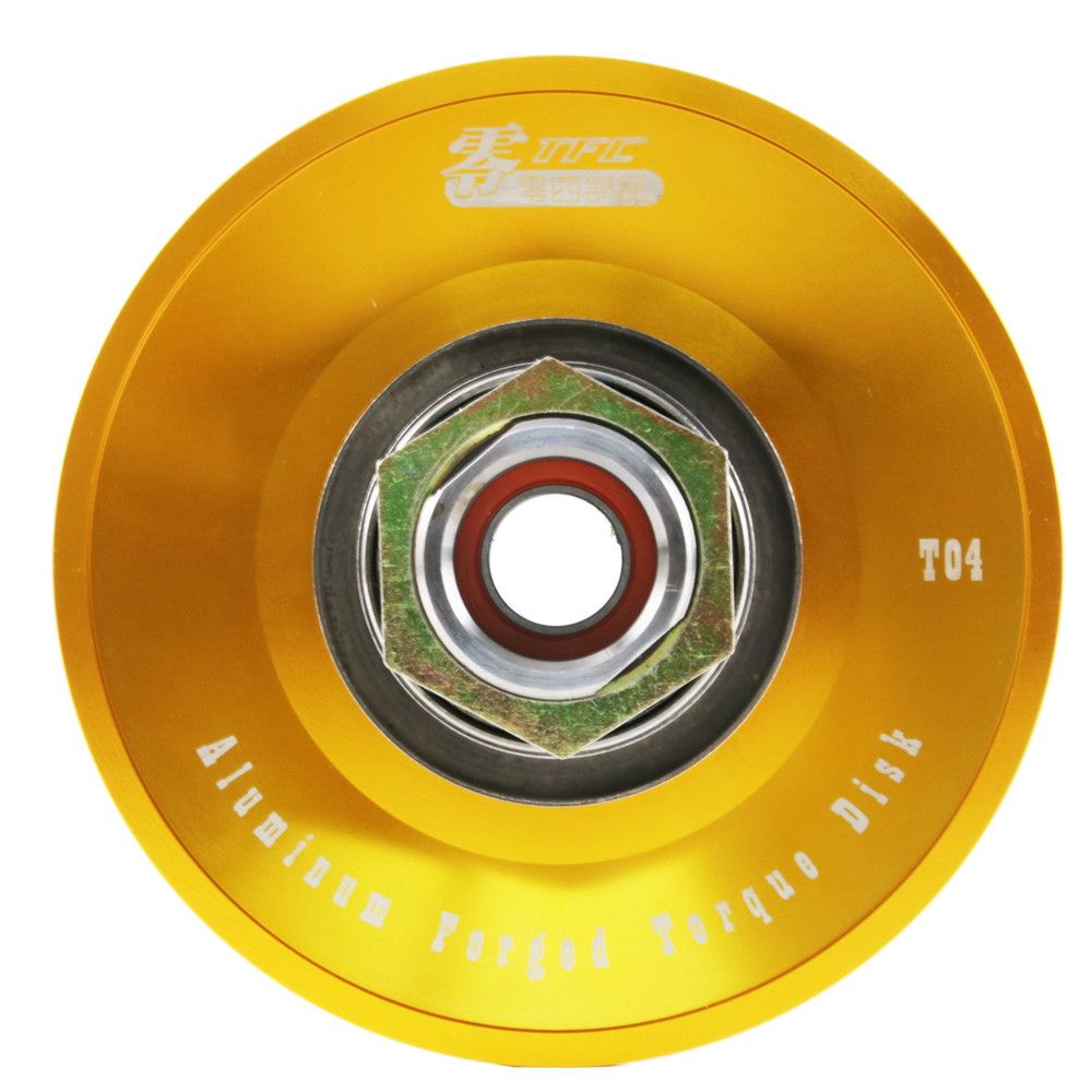 TFC 1～5型シグナスX CYGNUS X BW S 125 R 軽量アルミセカンダリ ドリブンプーリー ゴールド