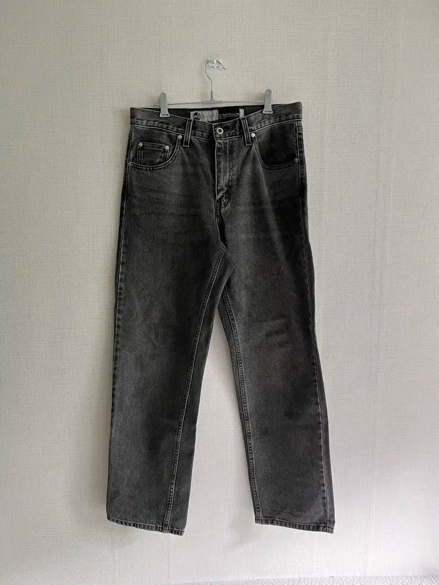 リーバイス シルバータブ ルーズ ブラックデニム グレー 30 32