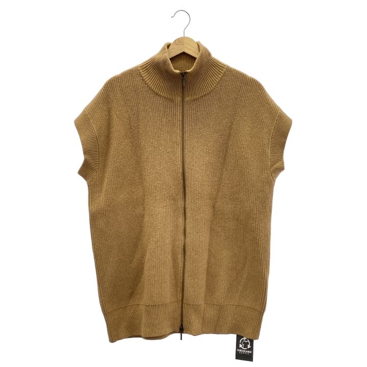 Plage プラージュ 24080922504030 CO W 片畦zip ハイネックベスト レディース ベージュ