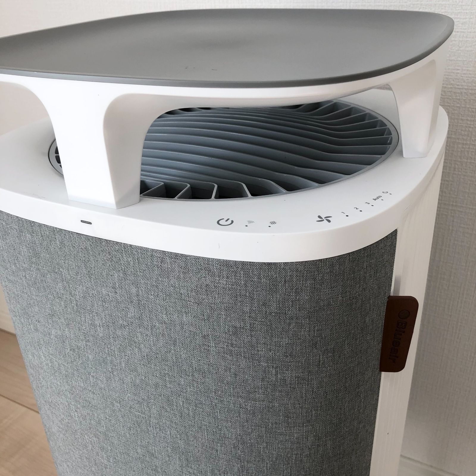 ブルーエア 空気清浄機 34畳 リビング ダストマグネット 5440i 花粉 ホコリ 集塵力 節電 ペット 抜け毛 脱臭 上下吸引 ダイニング ハウスダスト ウイルス 換気 簡単お手入れ アプリ操作 スウェーデン 北欧デザイン グレー