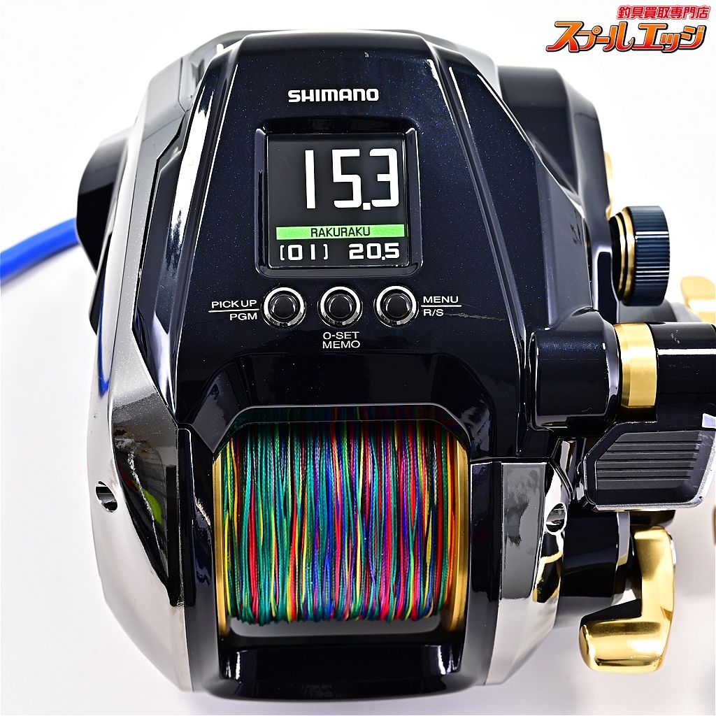 シマノ 22ビーストマスター MD 6000 使用距離1.7km 使用4.4時間 SHIMANO BEASTMASTER m42932