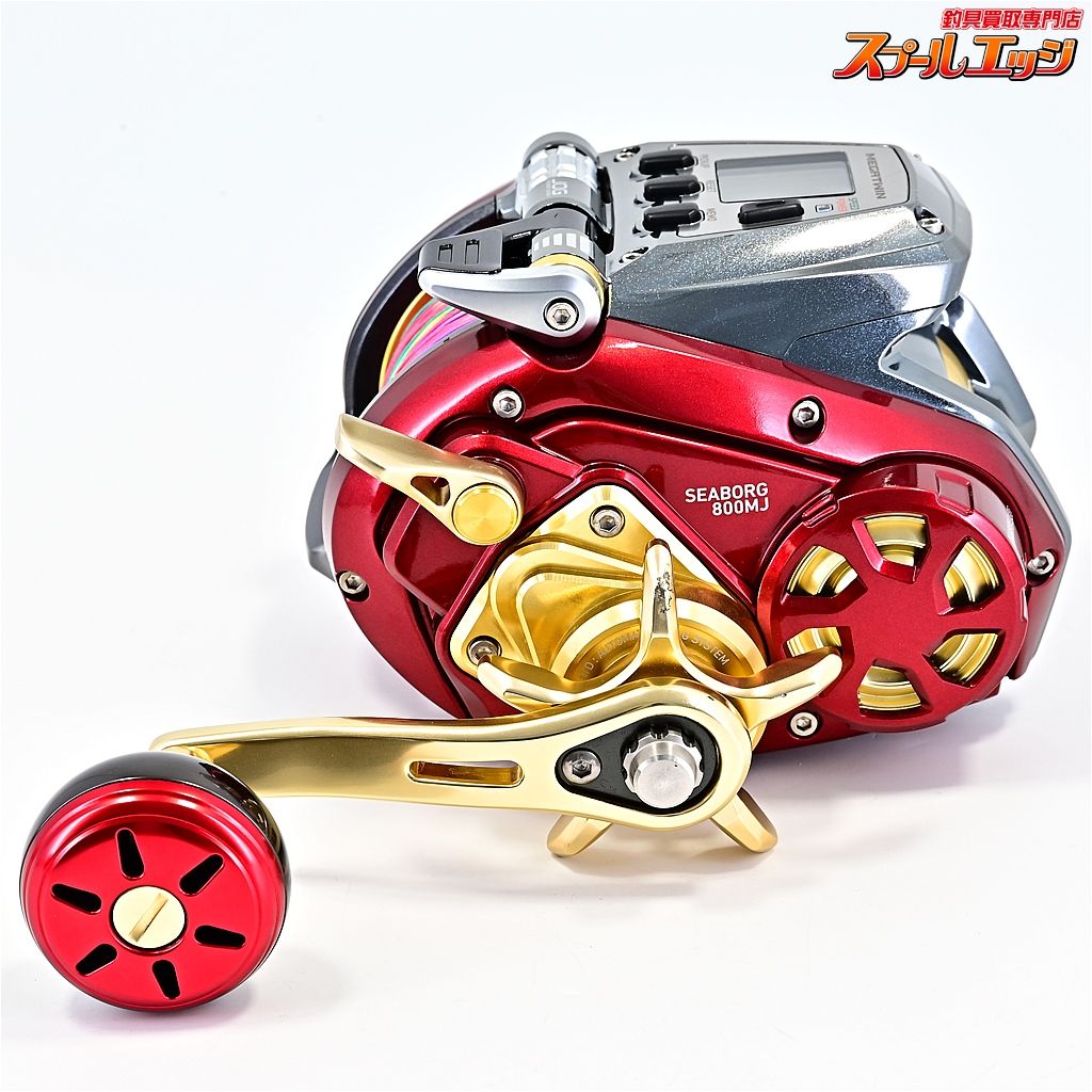 ダイワ 17シーボーグ 800MJ 使用距離4.7km 使用15時間 DAIWA SEABORG m42935 OLIVEOS_COM_TR