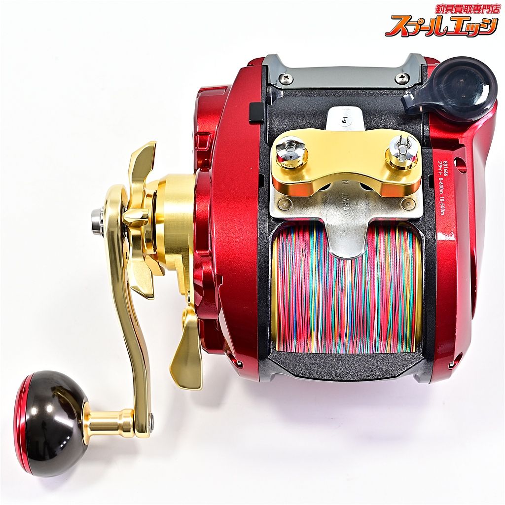 PEラインYGK10号500m装着