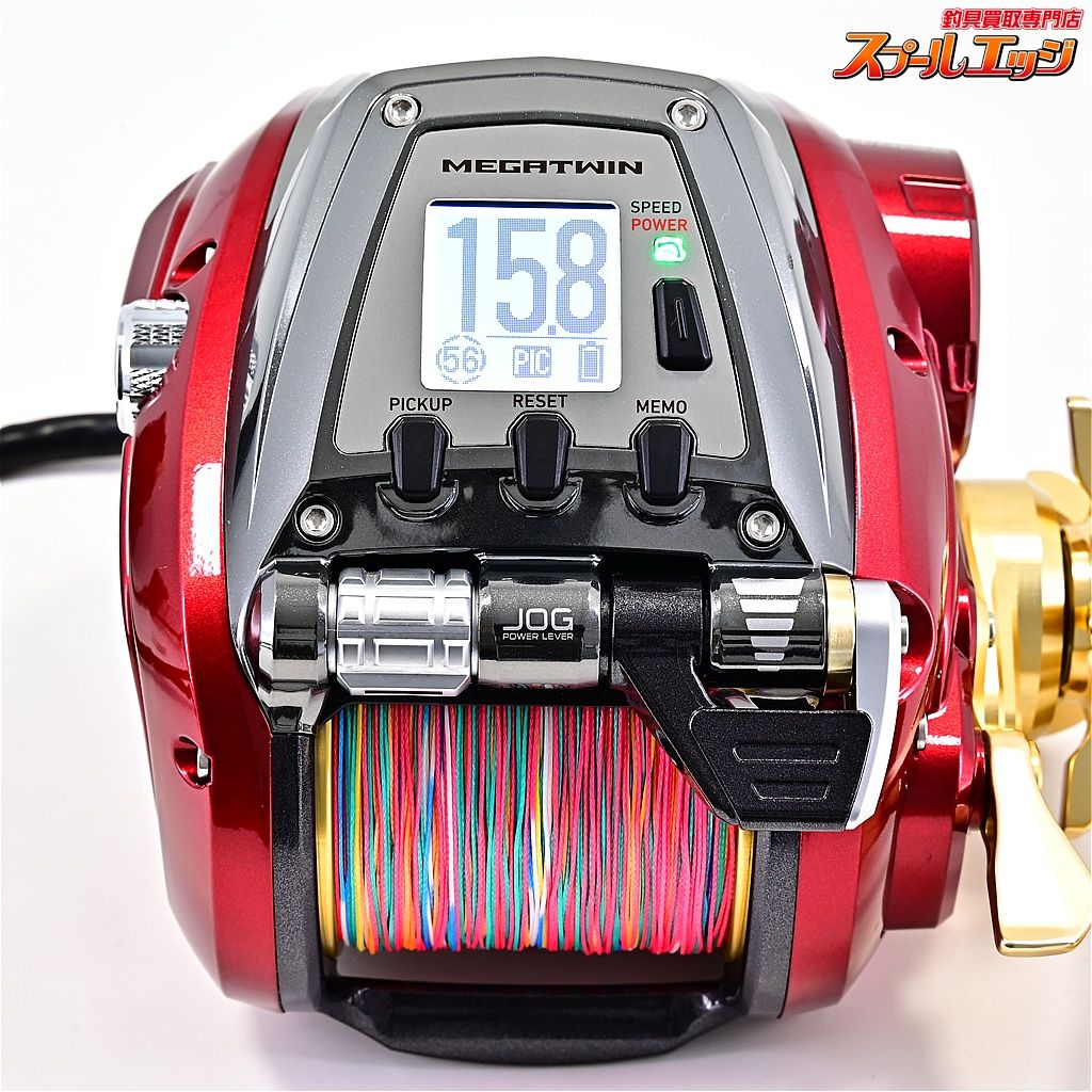 ダイワ 17シーボーグ 800MJ 使用距離1.1km 使用5時間 PEラインYGK10号500m装着 DAIWA SEABORG m42938