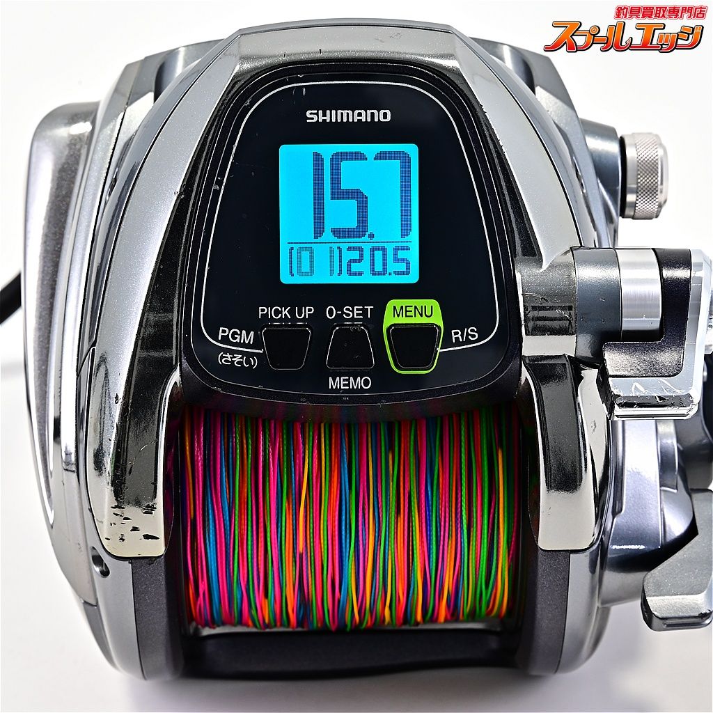 シマノ フォースマスター 6000 使用距離116.8km 使用233.5時間 PEラインYGK10号300m装着 SHIMANO FORCE MASTER m42939