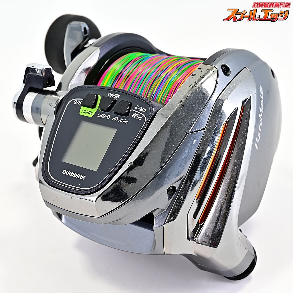 シマノ フォースマスター 6000 使用距離116.8km 使用233.5時間 PEラインYGK10号300m装着 SHIMANO FORCE MASTER m42939 OLIVEOS_COM_TR