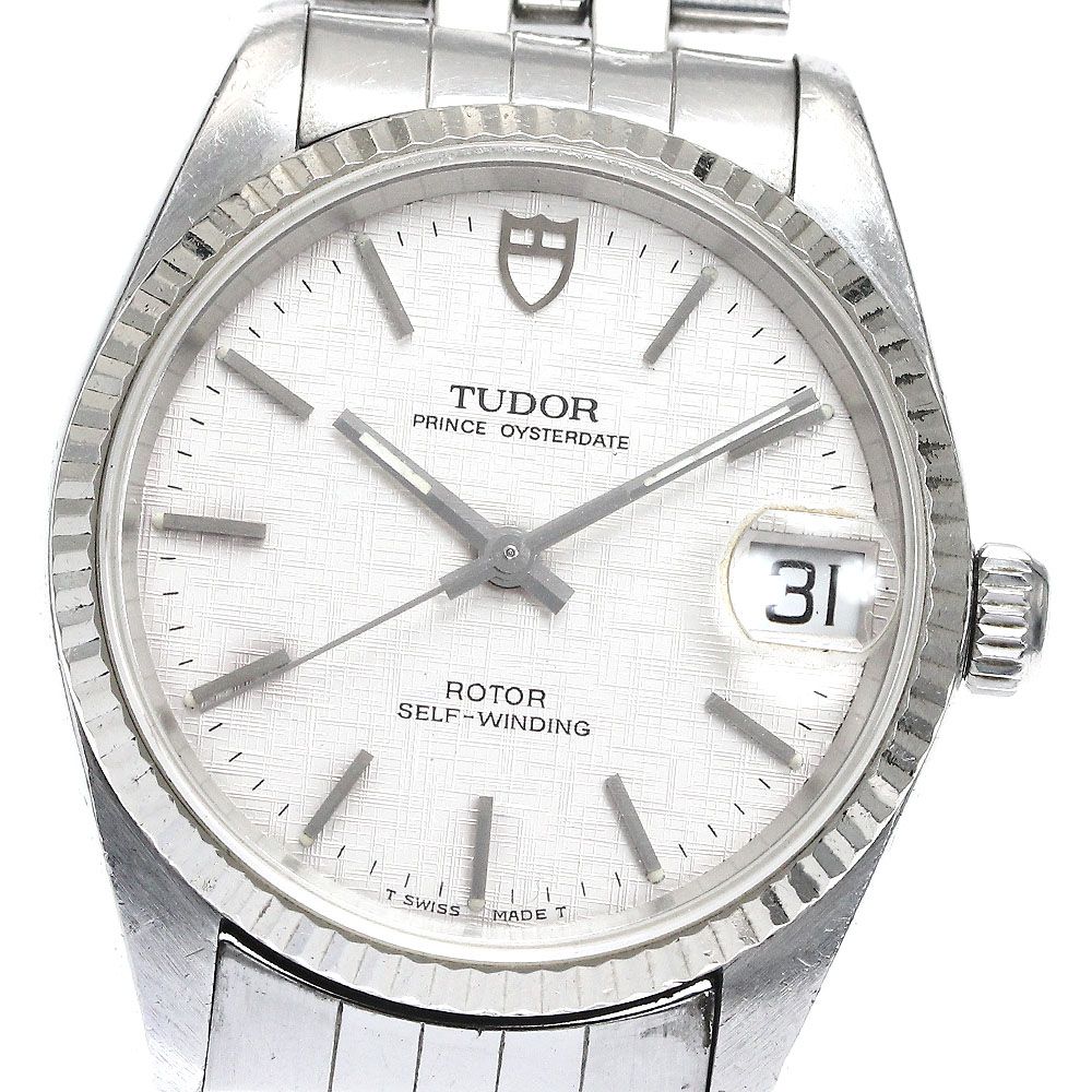 チュードル TUDOR 72034 プリンス オイスターデイト WGベゼル 自動巻き 