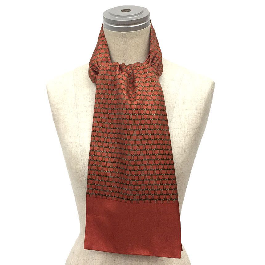 HERMES エルメス アスコットタイ シルク ネクタイ エルメスアスコットタイ 総柄 青 メンズ ネクタイ HERMES 中古 – 銀蔵