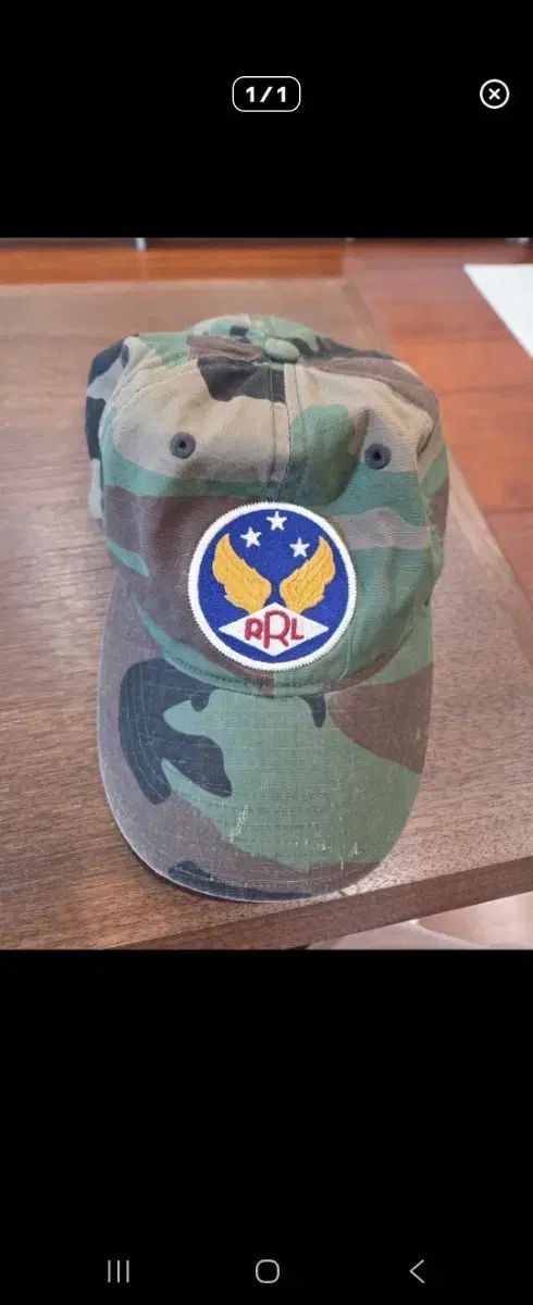 RRL ラルフローレン カモフラージュ ベースボールキャップ