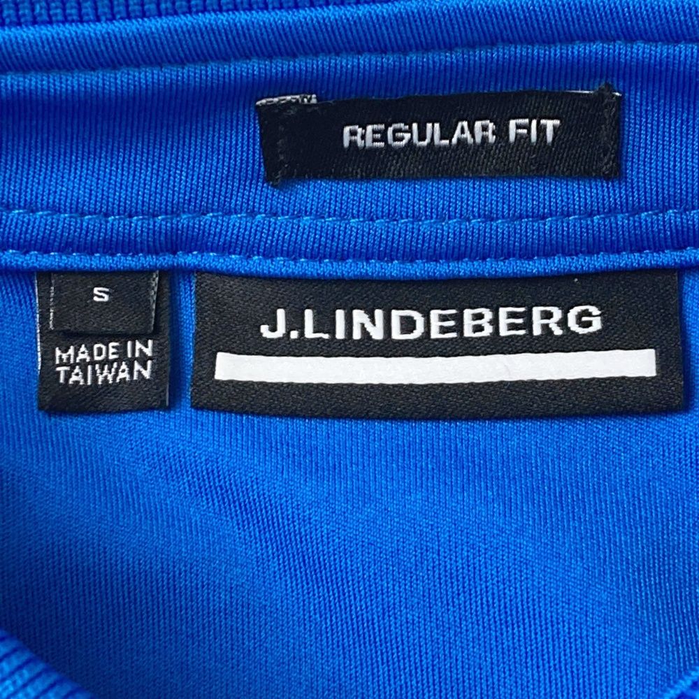 サイズ：S J.LINDEBERG ジェイリンドバーグ 071-26453 半袖ポロシャツ  ブルー系 [240101546206] ゴルフウェア メンズ ストスト サイズ：S J.LINDEBERG ジェイリンドバーグ 071-26453 半袖ポロシャツ