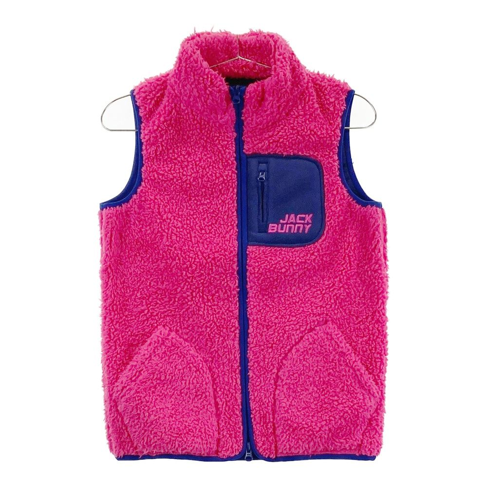 サイズ：150 JACK BUNNY ジャックバニー ボアジップベスト ジュニア