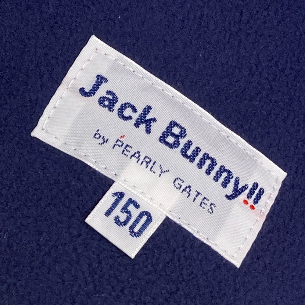 サイズ：150 JACK BUNNY ジャックバニー ボアジップベスト ジュニア