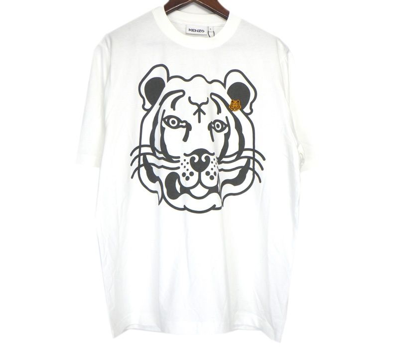 ケンゾー KENZO K Tiger FB65TS5224SA フロント プロント 半袖 Tシャツ 45334