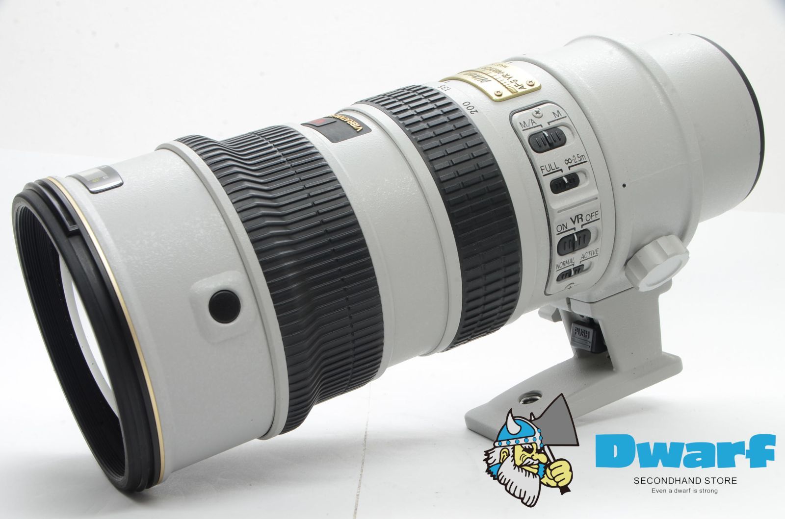 ニコン Nikon AF-S VR NIKKOR 70-200mm F2.8 G ED ライトグレー オートフォーカスレンズ