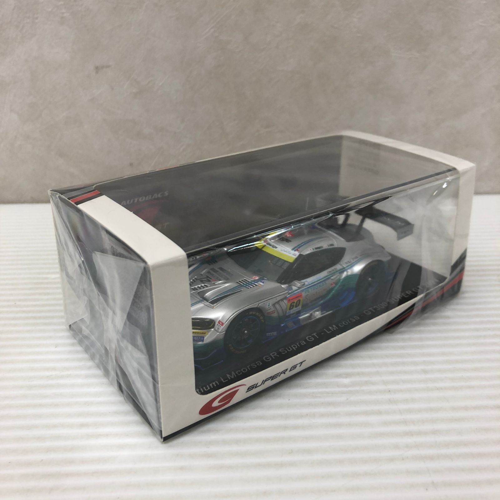 スパーク 1 43 Syntium LMcorsa GR Supra GT No 60 LM corsa 2025 300 スーパーGT 吉本大樹 河野駿佑 完成品ミニカー SGT 178 ビニール一部破れあり smsmini 092078